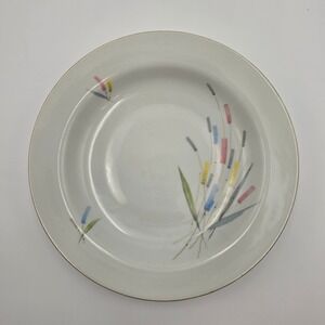 Winterling Bavaria Germany Mid Century Modern Abstract Wheat Soup Bowl 9 inch